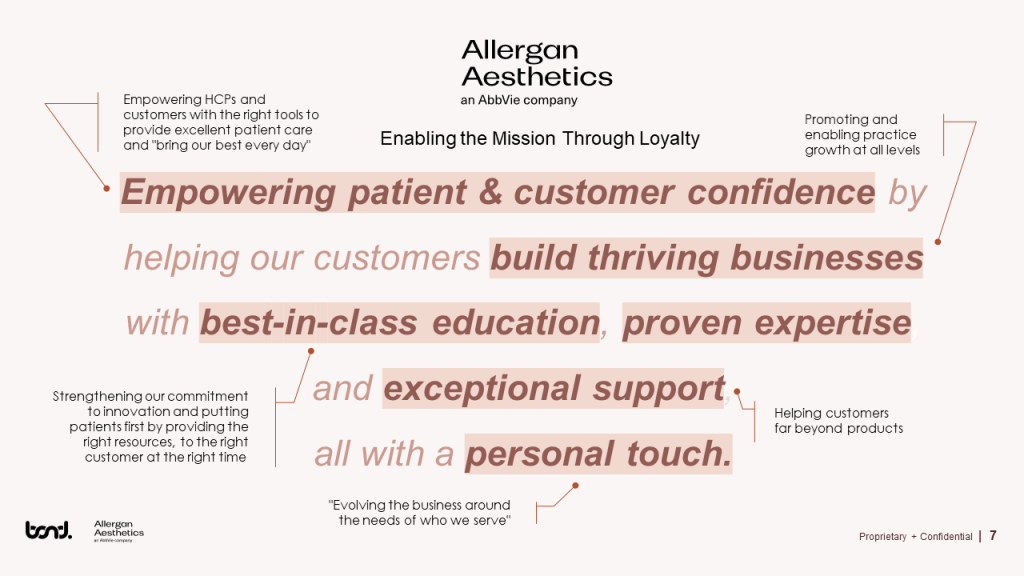 Redesigned Mission Statement for APP